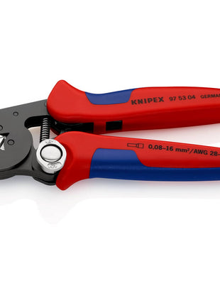 KNIPEX Alicates para punteras de alambre longitud total 180 mm (4000810461)