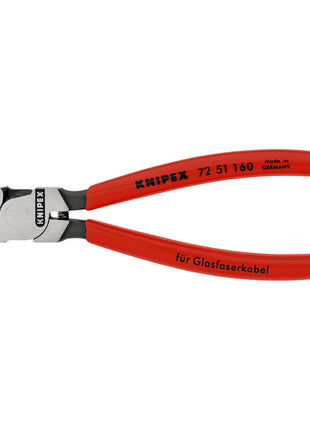 KNIPEX cortadores laterales para cables de fibra óptica longitud total 160 mm (4000810178)