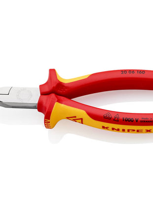 KNIPEX Pince à becs plats  longueur totale 160 mm ( 4000810272 )