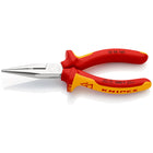 KNIPEX Pince à becs plats, ronds DIN ISO 5745 longueur 160 mm plat/rond droit ( 4000810325 )