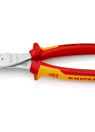 Szczypce tnące boczne KNIPEX o długości 200 mm ( 4000810167 )