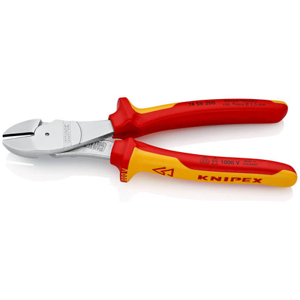 KNIPEX Coupeuse latér. diag. à forte démultipl.  longueur 200 mm ( 4000810167 )
