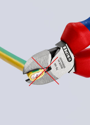 KNIPEX Szczypce do cięcia ukośnego o długości 160 mm ( 4000810126 )