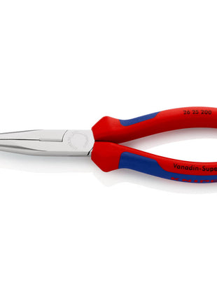 KNIPEX Pince à becs plats, ronds  longueur 200 mm chromé ( 4000810367 )