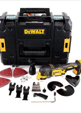 DeWalt DCS 355 NT Akku Oszillierer 18V Brushless + TSTAK + 29 tlg. Zubehör - ohne Akku, ohne Lader - Toolbrothers