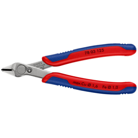 KNIPEX Pince coupante latérale électronique Super-Knips® INOX longueur 125 mm forme 0 ( 4000810503 )