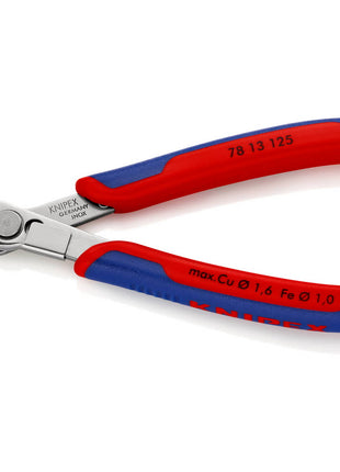 KNIPEX Electronics szczypce tnące boczne Super-Knips(R) INOX długość 125 mm kształt 1 ( 4000810504 )