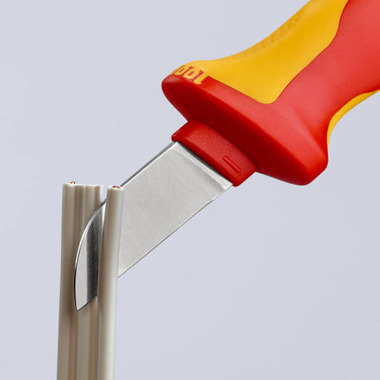 KNIPEX Couteau à câbles  longueur 190 mm longueur lame 50 mm ( 4000817819 )