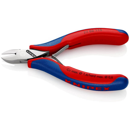 KNIPEX Pince coupante latérale électronique  longueur 115 mm forme 0 ( 4000810739 )