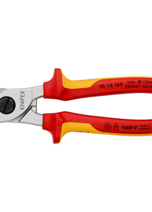 KNIPEX Kabelschere Länge 165 mm ( 4000810906 )