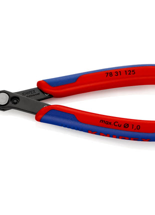 KNIPEX Pince coupante latérale électronique Super-Knips® longueur 125 mm forme 3 ( 4000810508 )