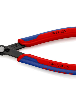 KNIPEX Pince coupante latérale électronique Super-Knips® longueur 125 mm forme 3 ( 4000810508 )