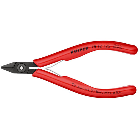 KNIPEX Electronics szczypce tnące boczne długość 125 mm kształt 1 ( 4000810500 )