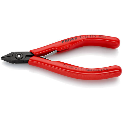 KNIPEX Pince coupante latérale électronique  longueur 125 mm forme 1 ( 4000810500 )