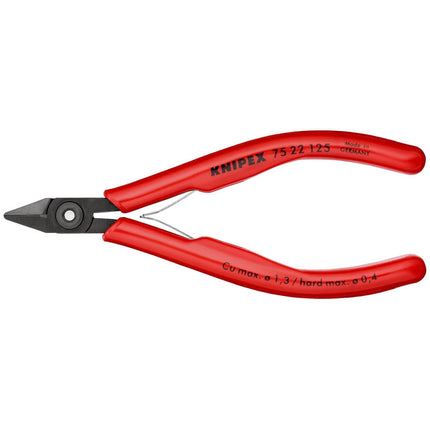 KNIPEX Pince coupante latérale électronique  longueur 125 mm forme 2 ( 4000794622 )