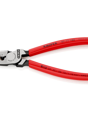 KNIPEX Alicates para punteras de alambre longitud total 180 mm (4000810445)