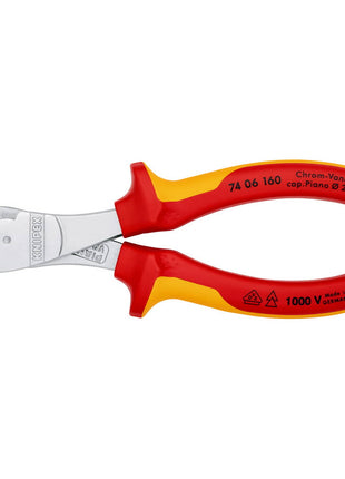 Szczypce tnące boczne KNIPEX o długości 160 mm ( 4000810165 )