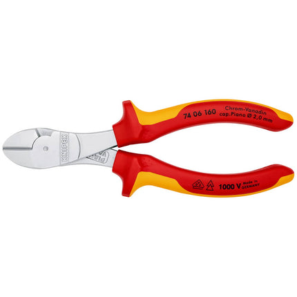 KNIPEX Coupeuse latér. diag. à forte démultipl.  longueur 160 mm ( 4000810165 )
