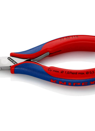 KNIPEX Electronics szczypce tnące boczne długość 115 mm kształt 5 ( 4000794636 )