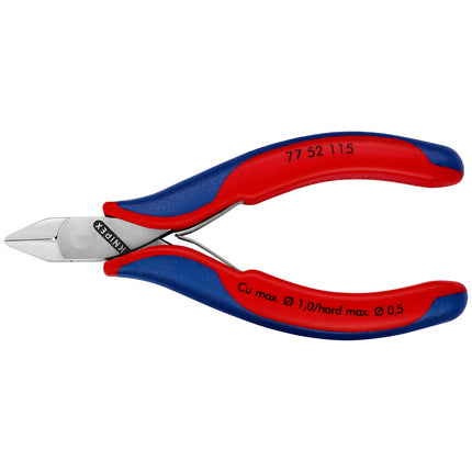KNIPEX Pince coupante latérale électronique  longueur 115 mm forme 5 ( 4000794636 )