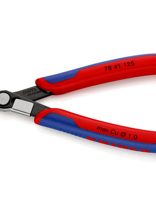 KNIPEX Electronics szczypce tnące boczne Super-Knips(R) długość 125 mm kształt 4 ( 4000794644 )