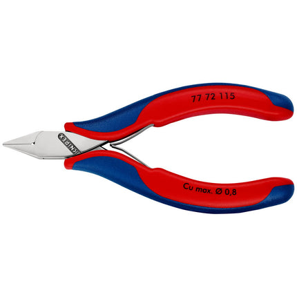 KNIPEX Pince coupante latérale électronique  longueur 115 mm forme 4 ( 4000810743 )