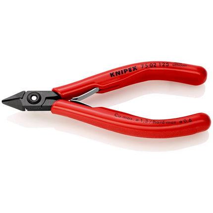 KNIPEX Pince coupante latérale électronique  longueur 125 mm forme 0 ( 4000810485 )