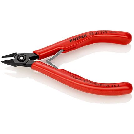 KNIPEX Pince coupante latérale électronique  longueur 125 mm forme 0 ( 4000810485 )