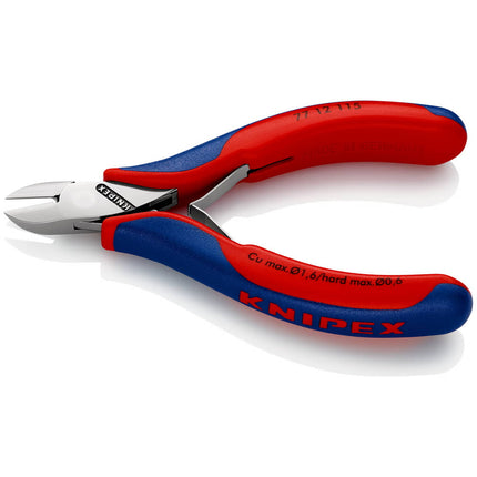 KNIPEX Pince coupante latérale électronique  longueur 115 mm forme 1 ( 4000810740 )