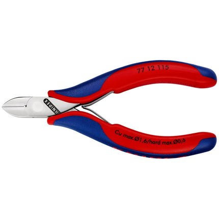 KNIPEX Pince coupante latérale électronique  longueur 115 mm forme 1 ( 4000810740 )