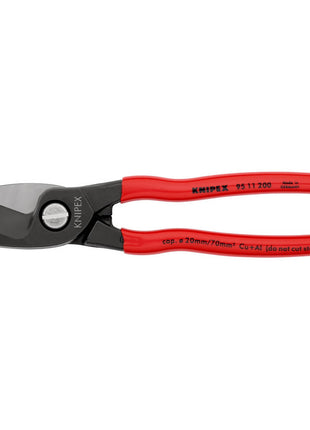 Nożyce do kabli KNIPEX o długości 200 mm ( 4000810911 )