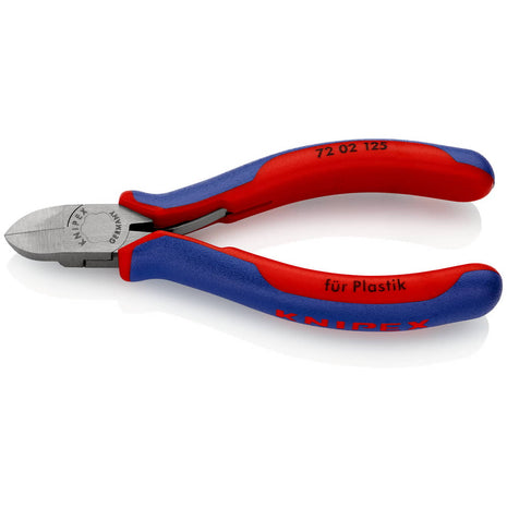 KNIPEX Szczypce tnące ukośne do tworzyw sztucznych Długość całkowita 125 mm ( 4000794228 )