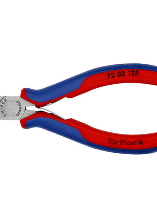 KNIPEX Szczypce tnące ukośne do tworzyw sztucznych Długość całkowita 125 mm ( 4000794228 )