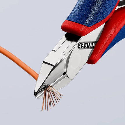 KNIPEX Pince coupante latérale électronique  longueur 115 mm forme 3 ( 4000810749 )