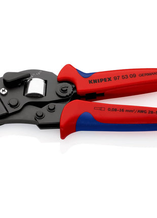 Alicates para engarzar KNIPEX longitud total 190 mm (4000810442)