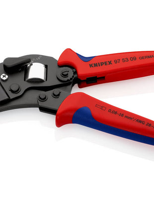 Alicates para engarzar KNIPEX longitud total 190 mm (4000810442)