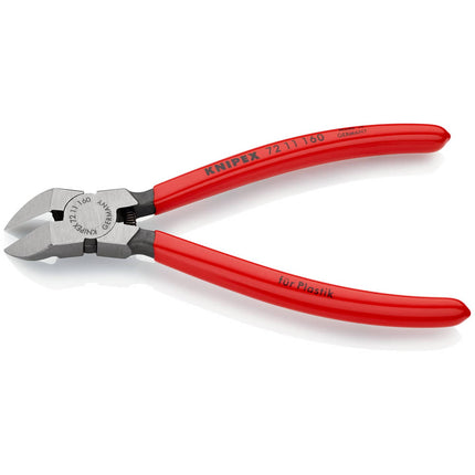 KNIPEX Pince coupante diagonale pour plastique  longueur totale 160 mm ( 4000810180 )