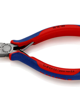 KNIPEX szczypce tnące boczne długość 125 mm kształt 1 ścięty tak ( 4000794625 )