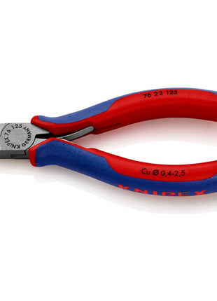 KNIPEX cortador lateral longitud 125 mm forma 2 facetas nº (4000794626)