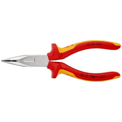 KNIPEX Pince à becs plats, ronds  longueur 160 mm ( 4000810374 )