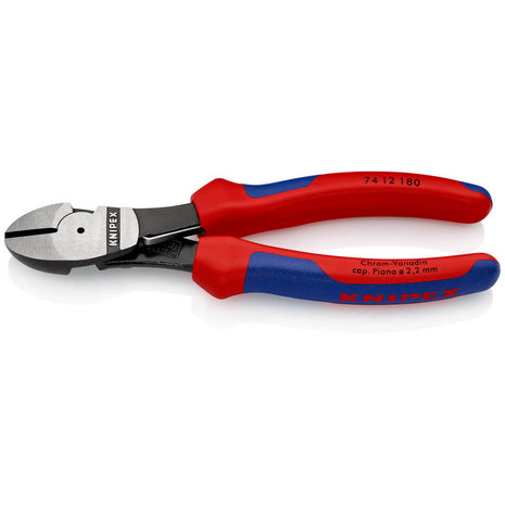 KNIPEX Coupeuse latér. diag. à forte démultipl.  longueur 180 mm ( 4000810186 )