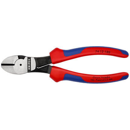 KNIPEX Coupeuse latér. diag. à forte démultipl.  longueur 180 mm ( 4000810186 )