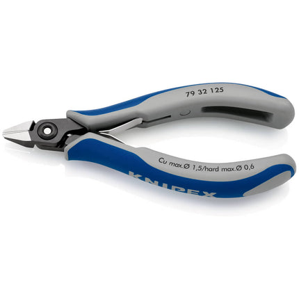 KNIPEX Pince coupante électronique de précision  longueur 125 mm forme 3 ( 4000810822 )