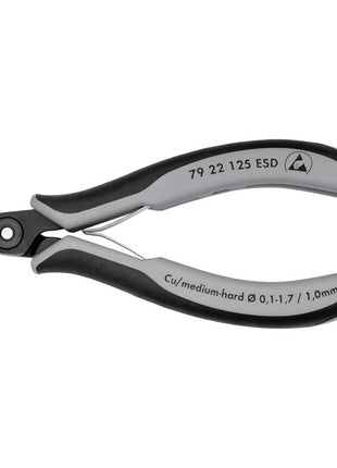 KNIPEX Pince coupante électronique de précision  longueur 125 mm forme 2 ( 4000810830 )