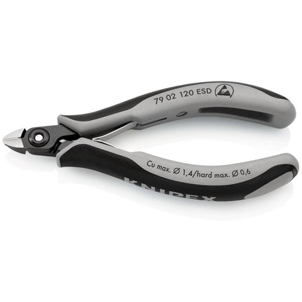 KNIPEX Pince coupante électronique de précision  longueur 120 mm forme 0 ( 4000810833 )