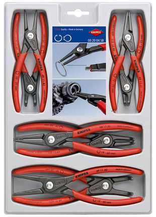 KNIPEX Jeu de pinces à circlips de précision 8 pièces ( 4000794413 )