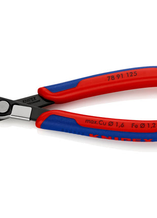 KNIPEX Pince coupante latérale électronique Super-Knips® longueur 125 mm forme 8 ( 4000810609 )