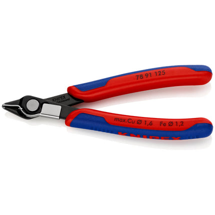 KNIPEX Pince coupante latérale électronique Super-Knips® longueur 125 mm forme 8 ( 4000810609 )
