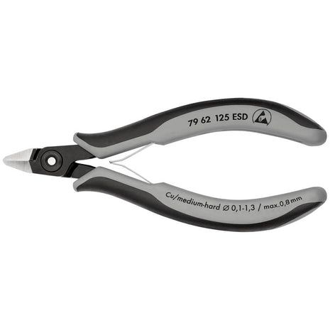 KNIPEX Pince coupante électronique de précision  longueur 125 mm forme 6 ( 4000810841 )