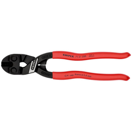 KNIPEX coupe-boulon compact CoBolt(R) longueur 200 mm revêtement plastique ( 4000810164 )